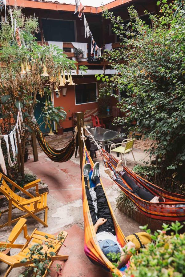 Backpacker La Bo'M Otel Cusco Dış mekan fotoğraf