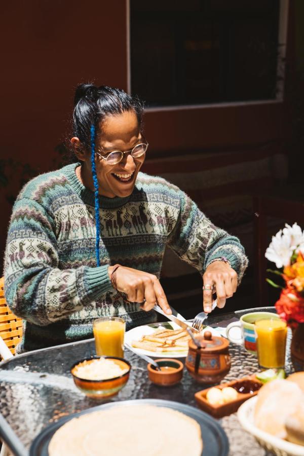 Backpacker La Bo'M Otel Cusco Dış mekan fotoğraf