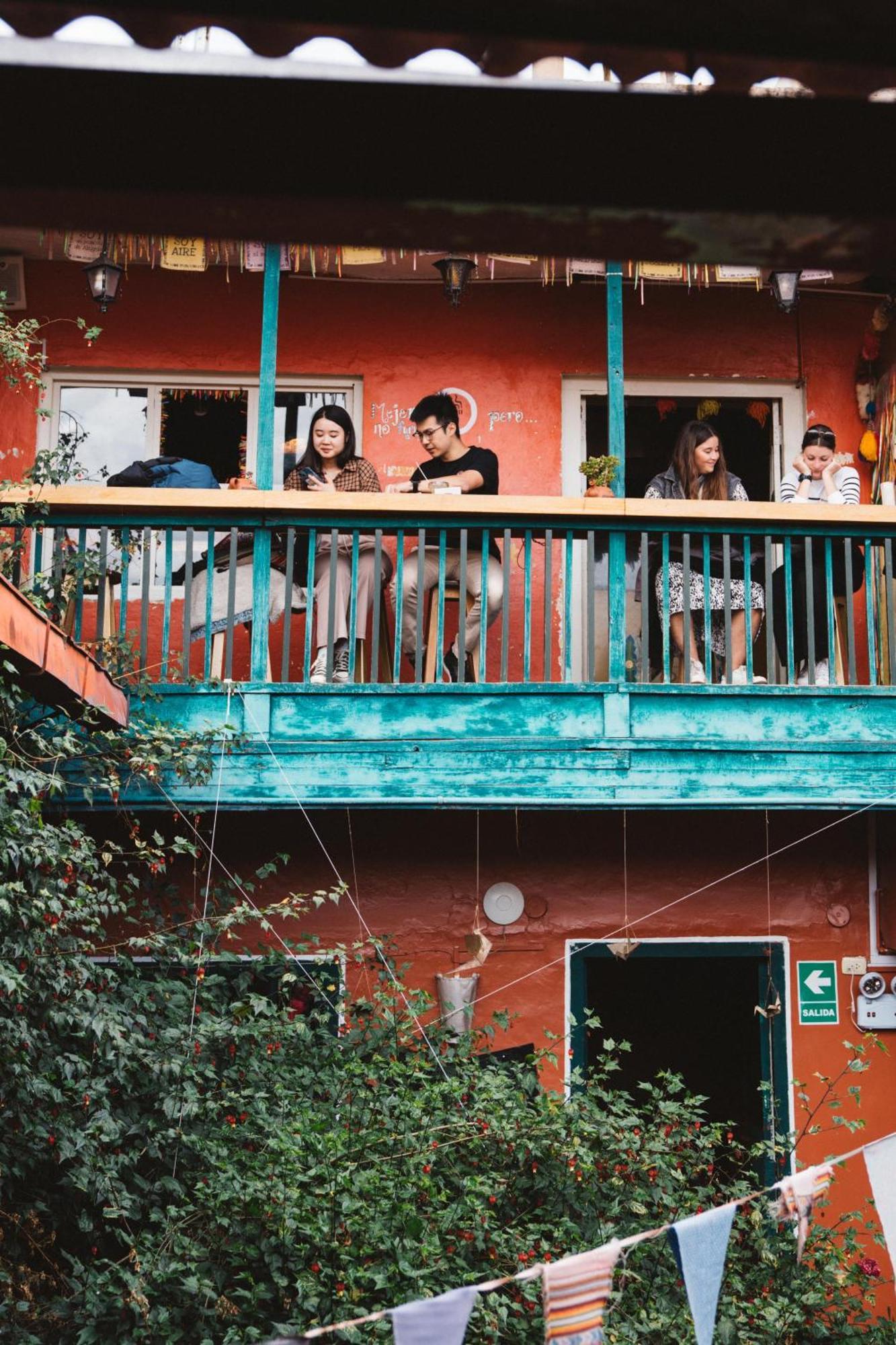 Backpacker La Bo'M Otel Cusco Dış mekan fotoğraf