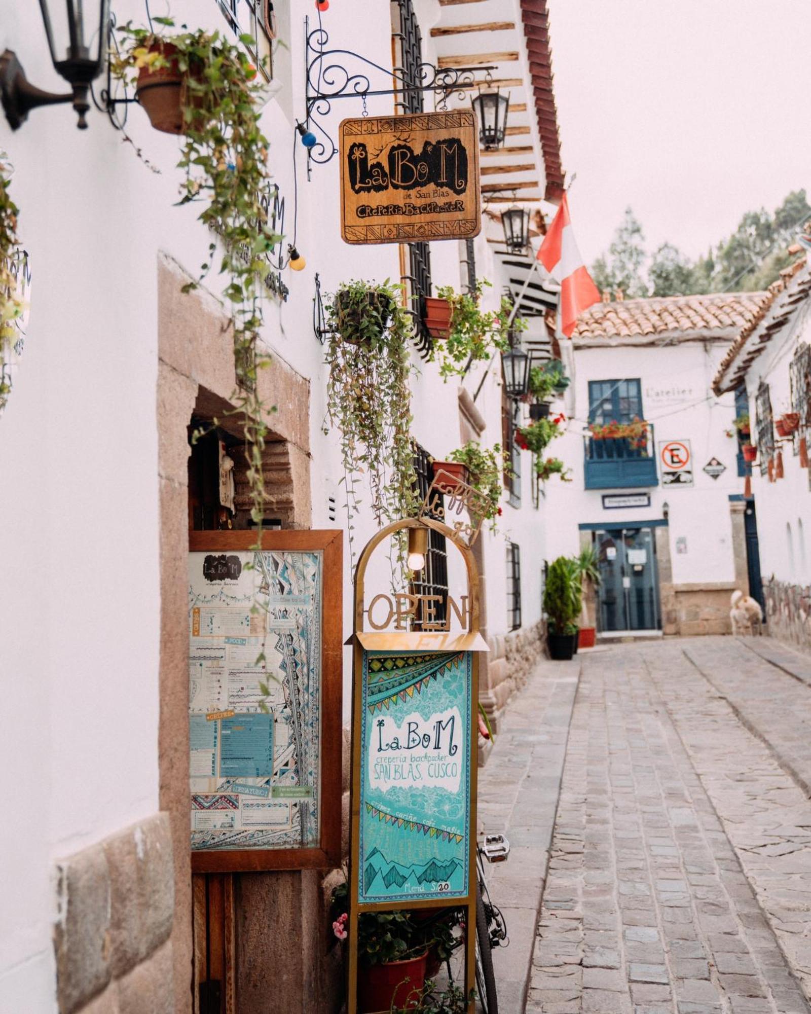 Backpacker La Bo'M Otel Cusco Dış mekan fotoğraf