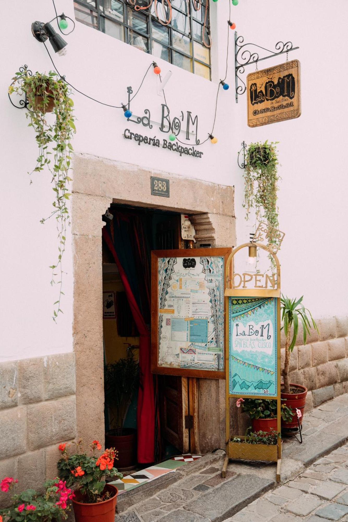 Backpacker La Bo'M Otel Cusco Dış mekan fotoğraf