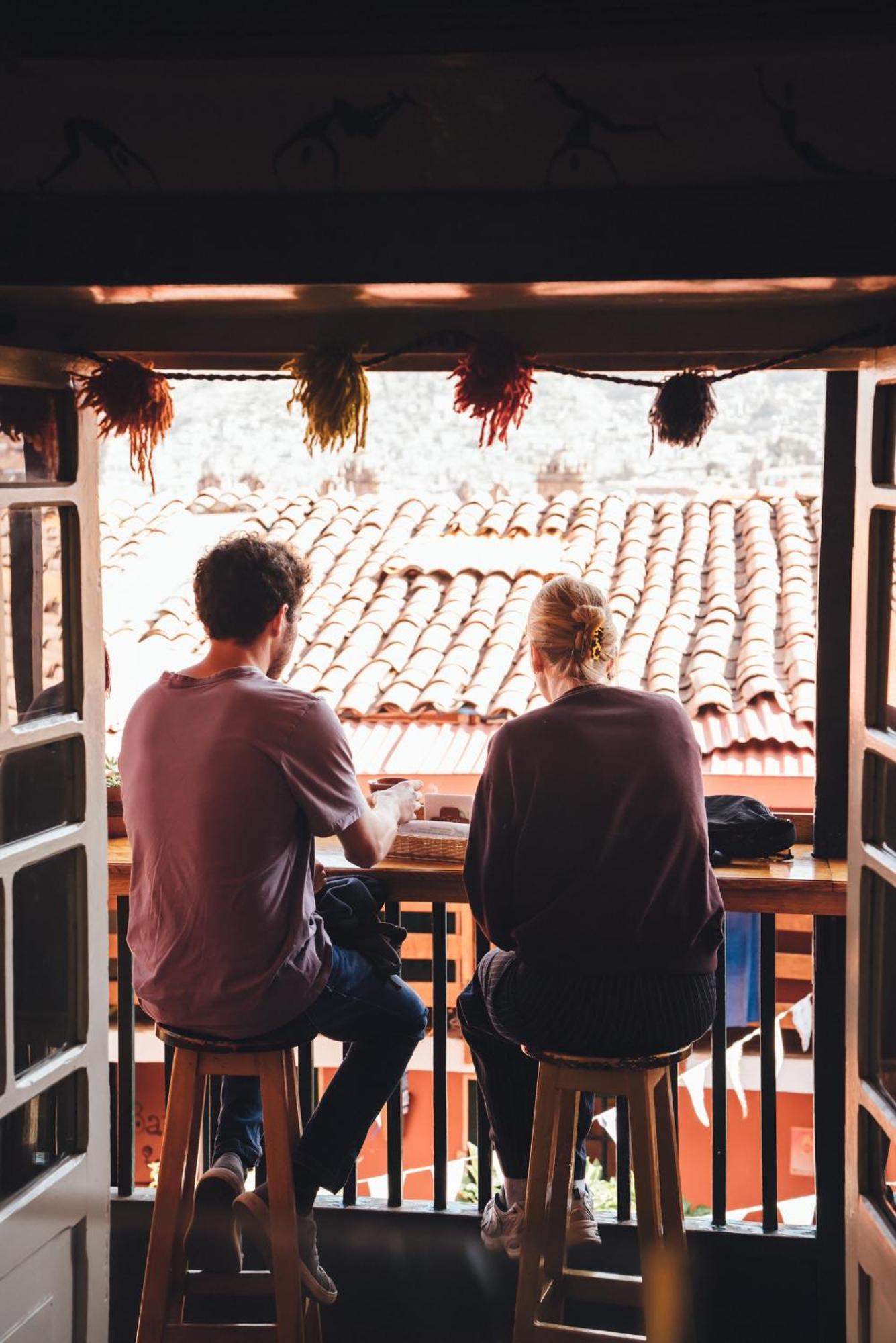 Backpacker La Bo'M Otel Cusco Dış mekan fotoğraf
